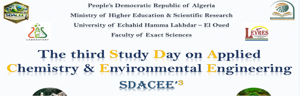 3nd Study day on applied chemistry and environmental engineering>